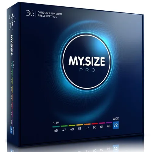 ПРЕЗЕРВАТИВЫ MY SIZE PRO 72 ММ 36 ЕДИНИЦ