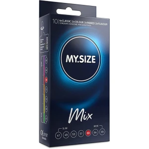 ПРЕЗЕРВАТИВЫ MY SIZE MIX 60 ММ 10 ЕДИНИЦ