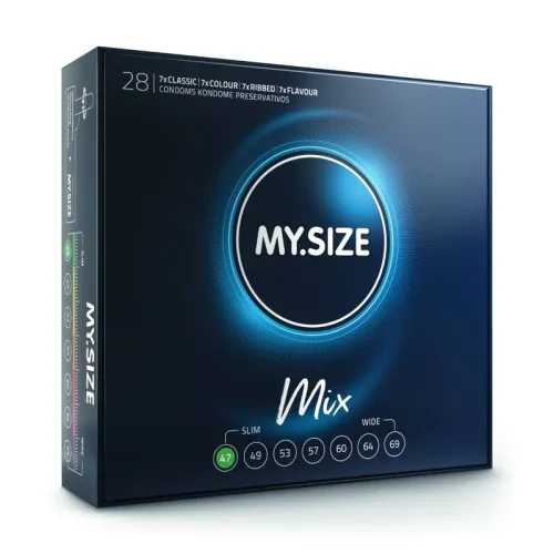 MY SIZE MIX КОНДОМЫ 47 ММ 28 ШТ.