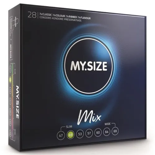 Презервативы MY SIZE MIX 49 ММ 28 ЕДИНИЦ