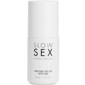 BIJOUX SLOW SEX - МАССАЖНОЕ МАСЛО С КБД 30 МЛ