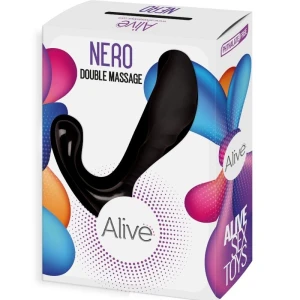 ALIVE - NERO ДВОЙНОЙ МАССАЖЕР АНАЛА И ПРОСТАТЫ