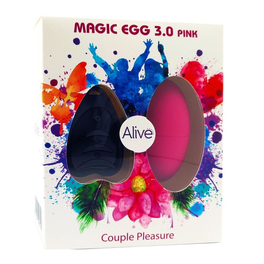 ALIVE - MAGIC EGG 3.0 VIBRATING EGG REMOTE CONTROL PINK