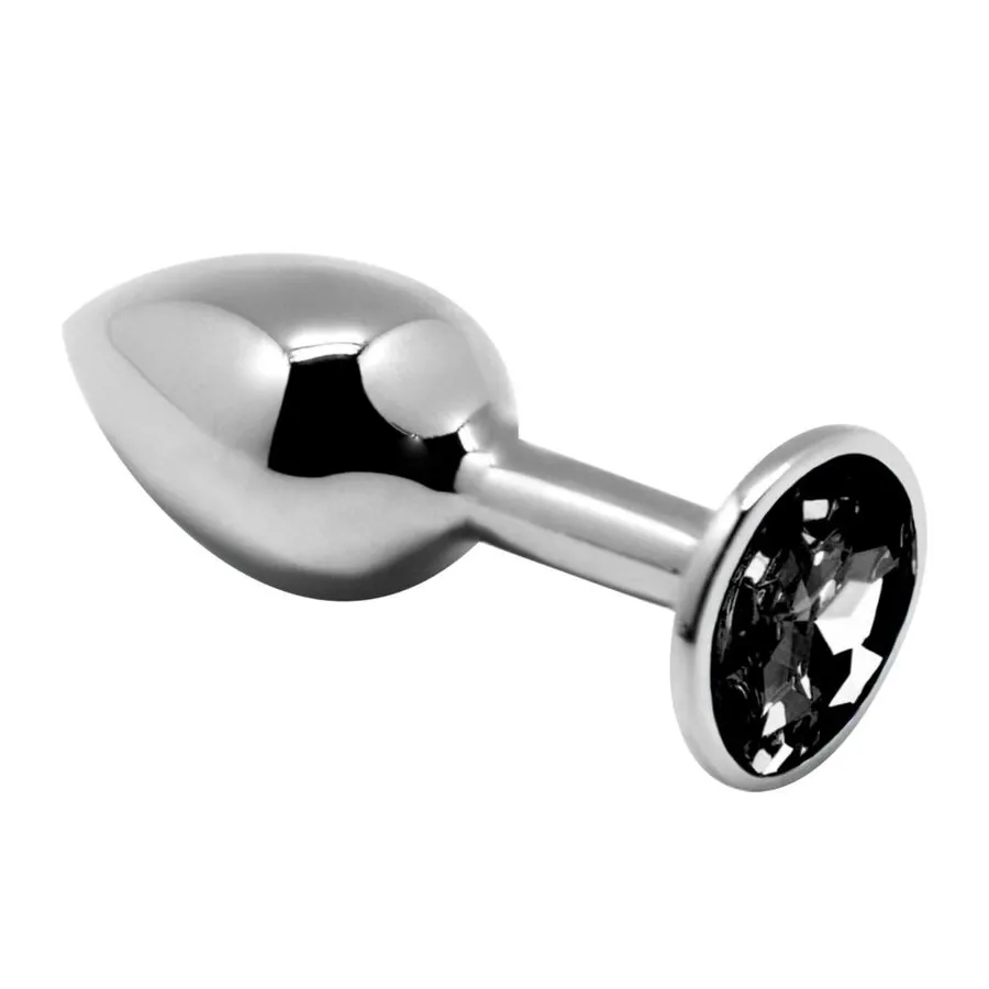 ALIVE - PIACERE ANALE MINI PLUG METAL NERO TAGLIA S