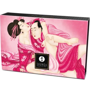 SHUNGA - НАБОР Съедобной МАССАЖНОЙ ПОРОШКИ МАЛИНА