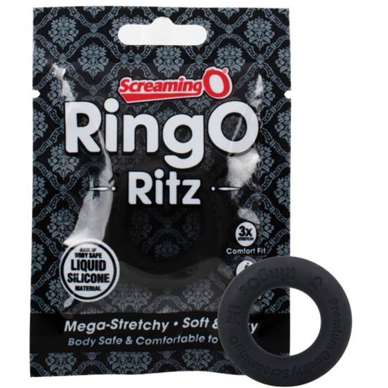 SCREAMING O - RINGO RITZ BLACK RING