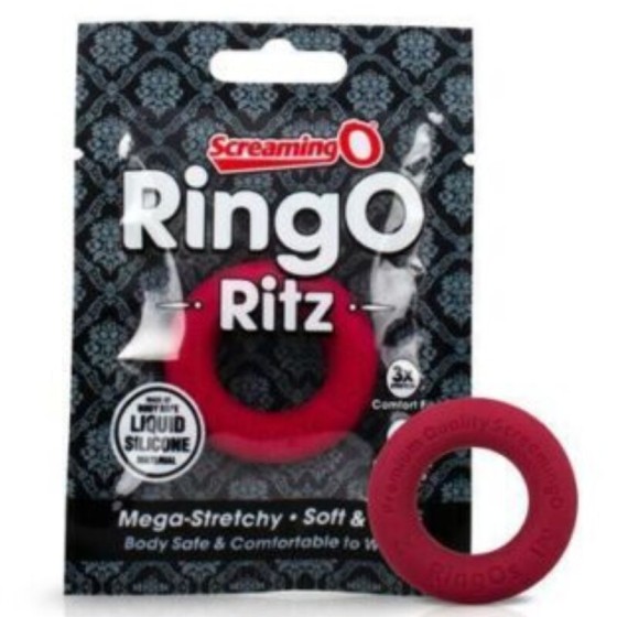 SCREAMING O - RED RINGO RITZ RING