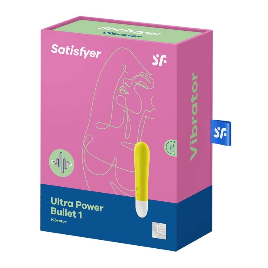 SATISFYER - ULTRA POWER BULLET 1 AMARELO