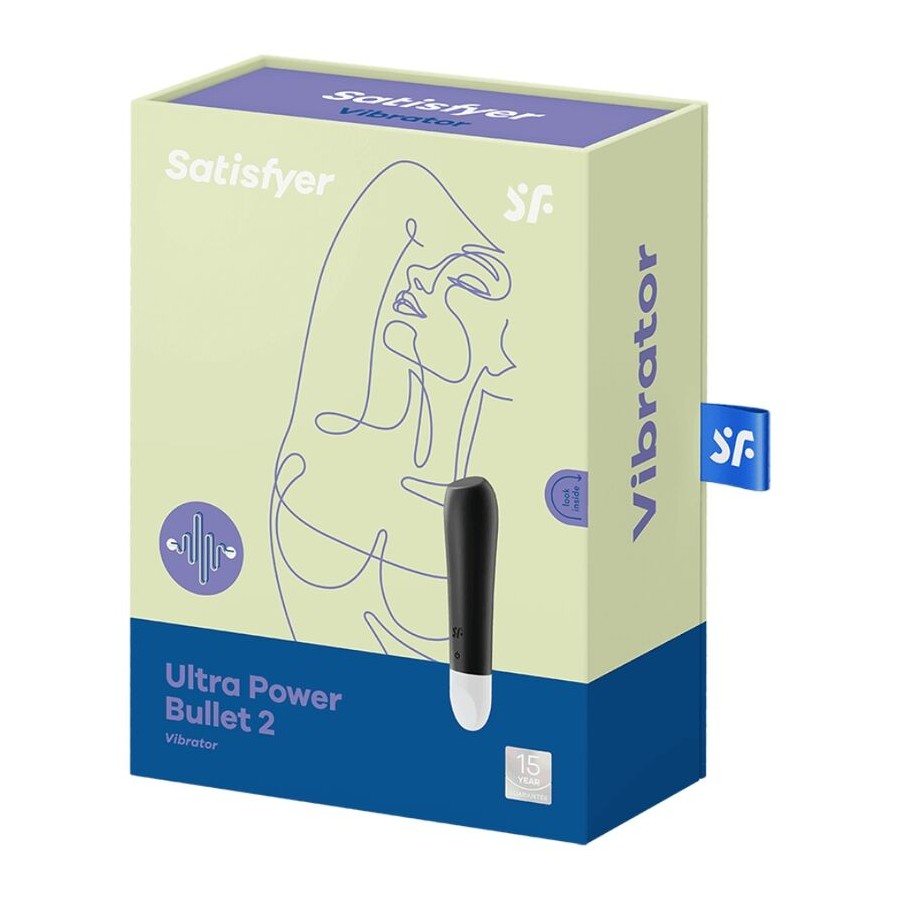 SATISFYER - ULTRA POWER BULLET 2 PRETO