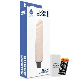 LOVECLONE JANSEN SELF LUBRICATION DONG FLESH 26CM