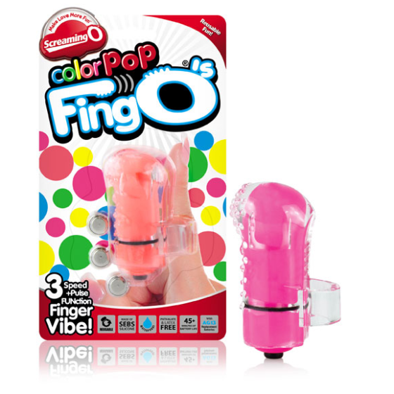 SCREAMING O - FING COLORE ROSA POP