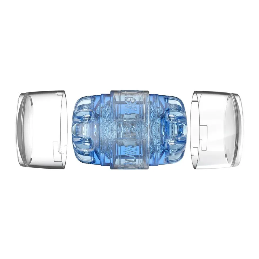 FLESHLIGHT - МАСТУРБАТОР QUICKSHOT TURBO BLUE ICE | Pasio