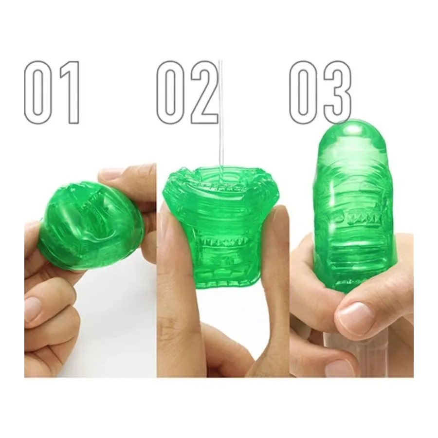 TENGA - UNI EMERALD MASTURBATOR THIMBLE | Pasio