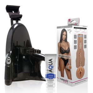 FLESHLIGHT - КРЕМ-ТЕКСТУРА ОСЕННЕГО ПАДЕНИЯ ВАГИНА + УНИВЕРСАЛЬНЫЙ ЗАПУСК + КАЧЕСТВЕННАЯ СМАЗКА AQUA 50 МЛ