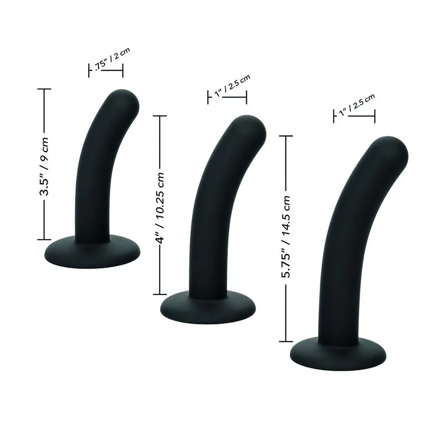 CALIFORNIA EXOTICS - BOUNDLESS SILICONE CURVE PEGGING KIT