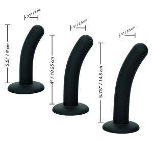 CALIFORNIA EXOTICS - BOUNDLESS KIT DI PEGGING PER CURVE IN SILICONE