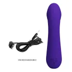 PRETTY LOVE - VIBRATORE RICARICABILE CETUS VIOLA