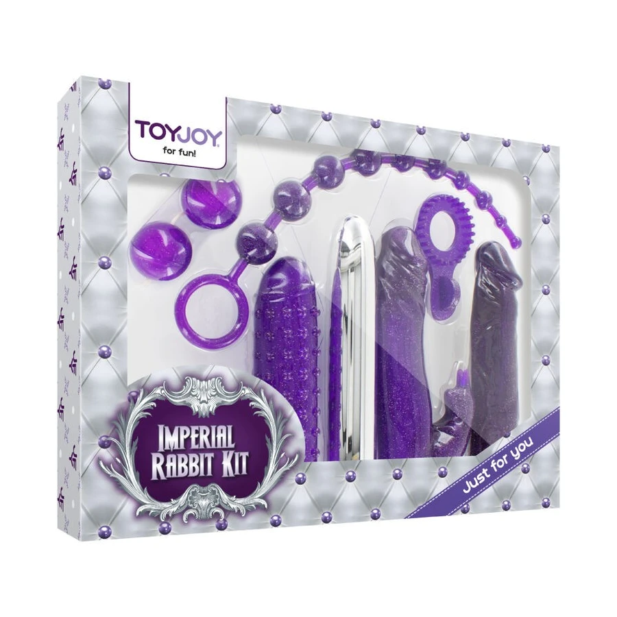 TOYJOY IMPERIAL RABBIT KIT - PURPLE