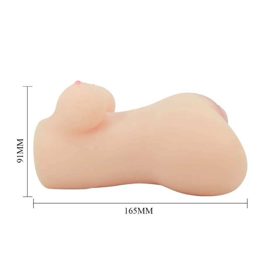 CRAZY BULL - VIBRATORE HANNAH PER VAGINA E ANO REALISTICI