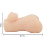 CRAZY BULL - VIBRATORE HANNAH PER VAGINA E ANO REALISTICI