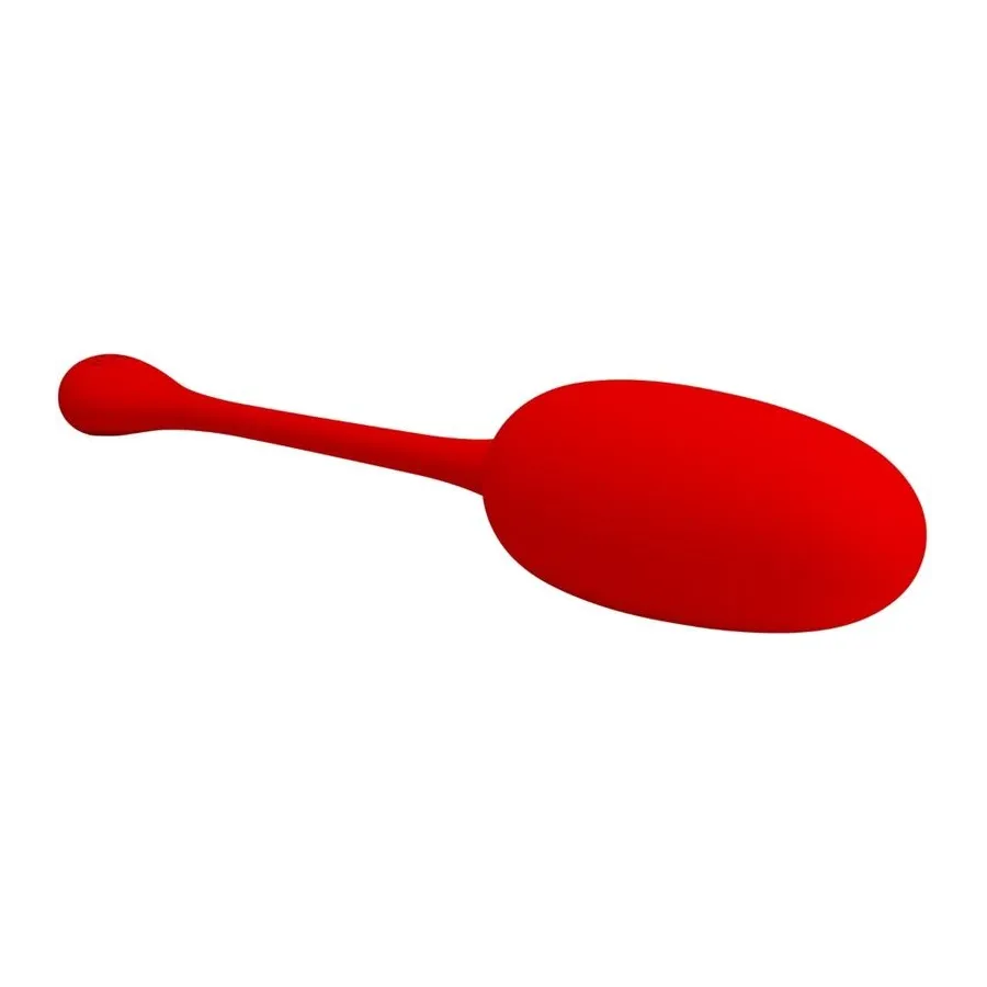 PRETTY LOVE - KNUCKER RED RECHARGEABLE VIBRATING EGG