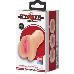 CRAZY BULL - МАСТУБАДОР В ОБРАЗНОЙ ВАГИНЕ КЭРОЛИНЫ
