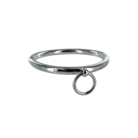 METALHARD BDSM NECKLACE WITH RING 10CM