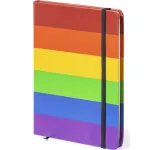 PRIDE - TACCUINO BANDIERA LGBT 15 x 21