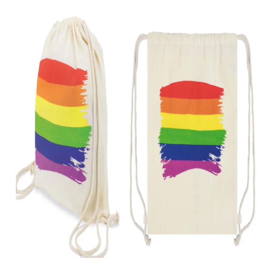 PRIDE - ZAINO BANDIERA LGBT IN COTONE