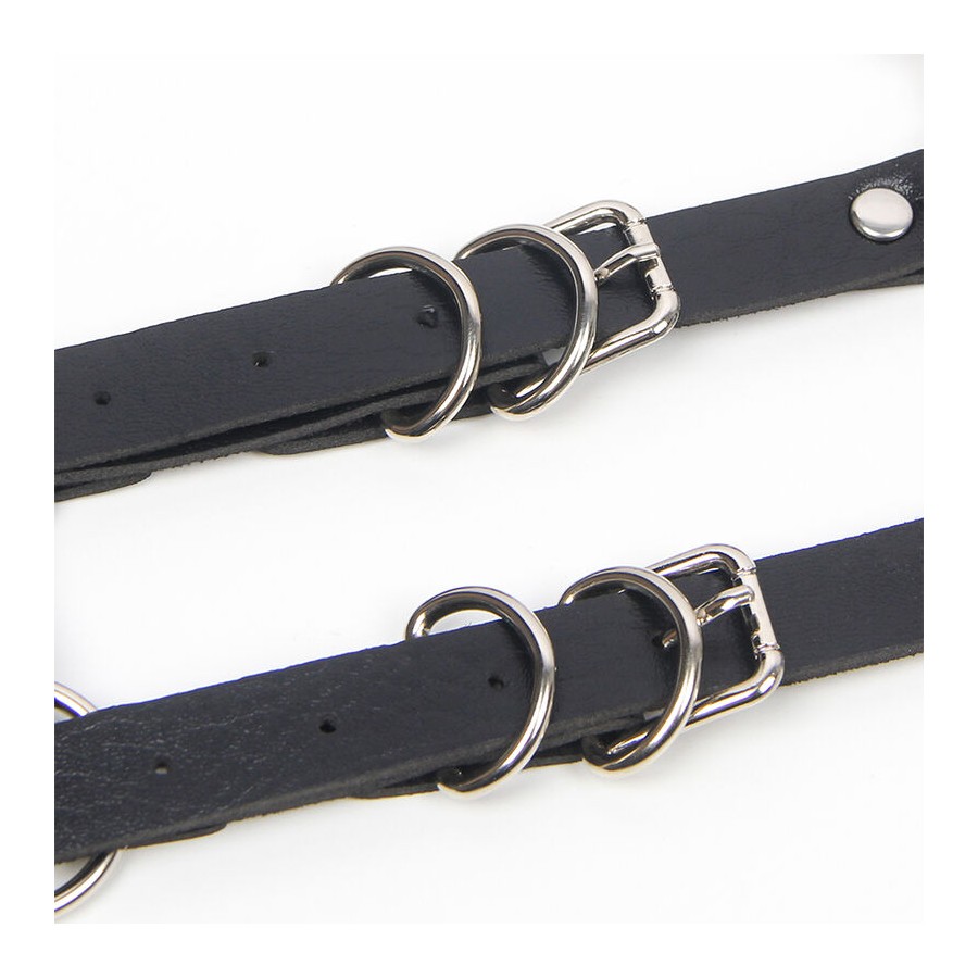 SUBBLIME - HARNESS WITH STRAPS AND CHAINDETAILS ONE SIZE