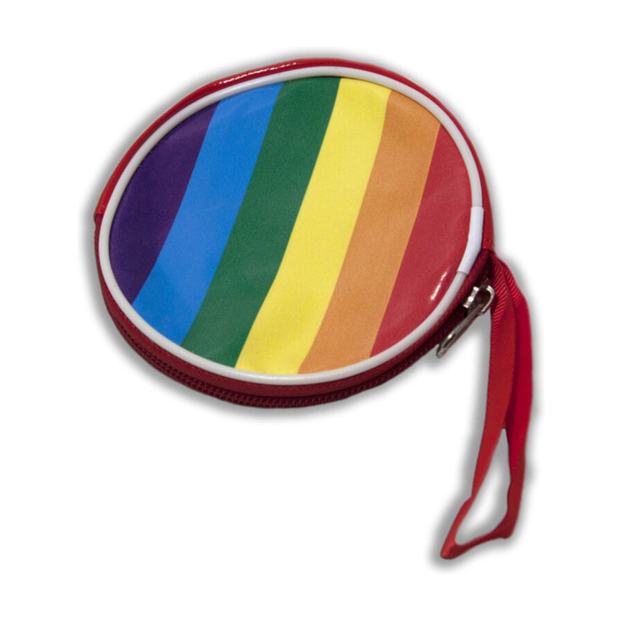 PRIDE - КРУГЛЫЙ КОШЕЛЕК С ФЛАГОМ ЛГБТ