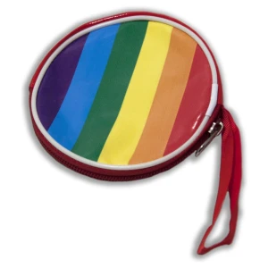 PRIDE - КРУГЛЫЙ КОШЕЛЕК С ФЛАГОМ ЛГБТ