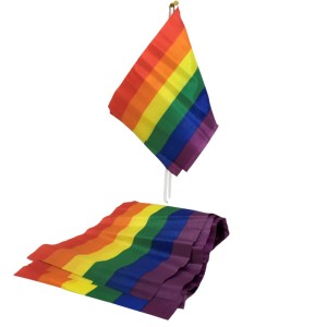 ORGOGLIO - BANDIERA PICCOLA BANDIERA LGBT