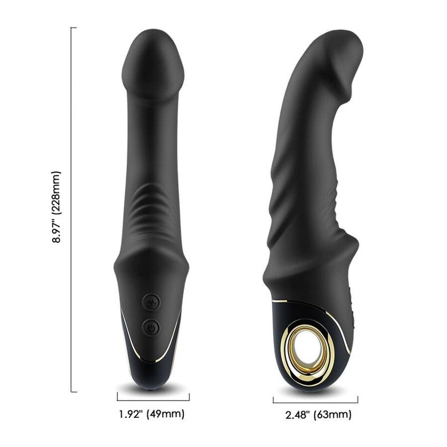 ARMONY - ROTATORE VIBRATORE DILDO JOYBLADE NERO