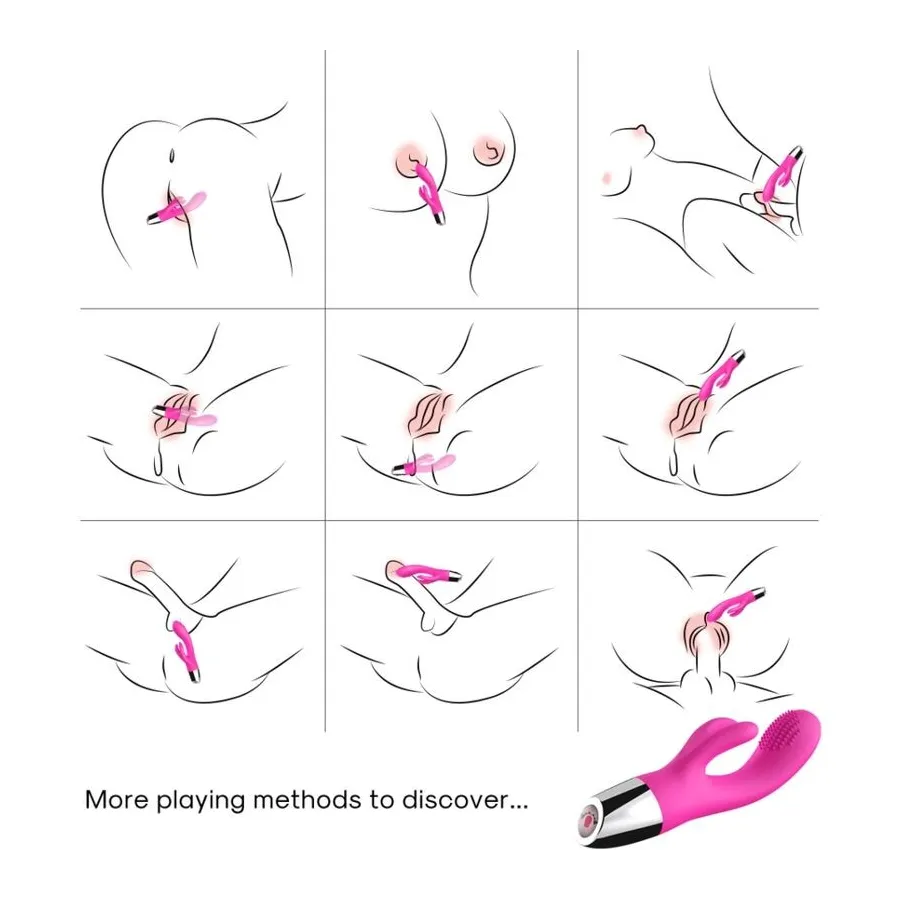 ARMONY - VIBRATORE CONIGLIO FUCSIA
