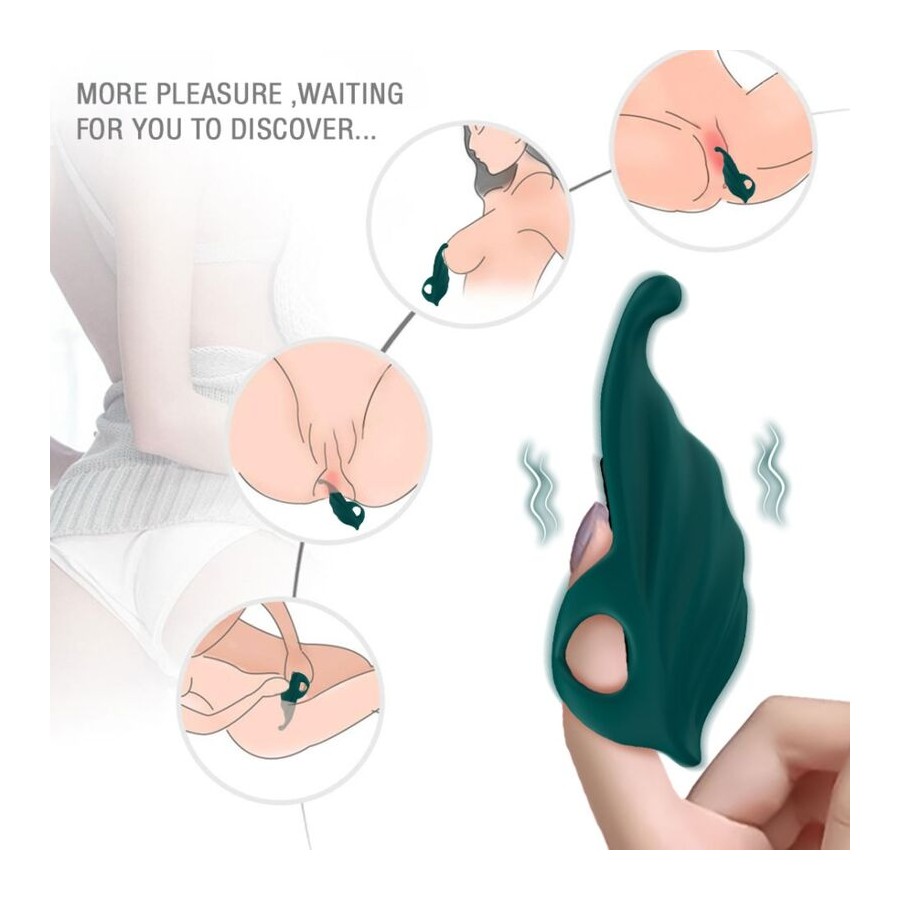 ARMONY - STIMOLATORE E VIBRATORE PER DITA VERDE