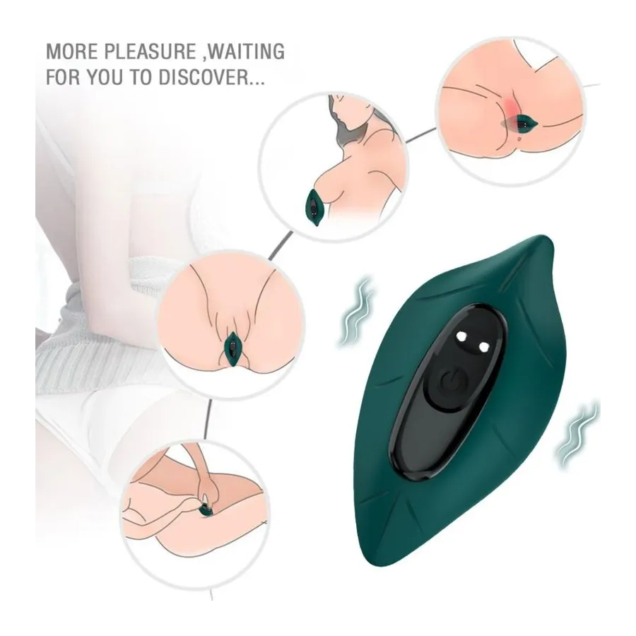 ARMONY - TELECOMANDO STIMOLATORE E VIBRATORE VERDE