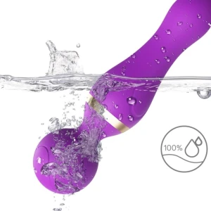 ARMONY - FREEZA MASSAGER  VIBRATOR SUPER FLEXIBLE HEAD PURPLE