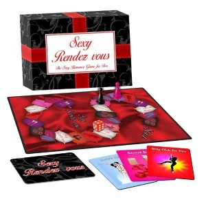SEXY RENDEZ VOUS GAME FOR TWO. EN, ES, FR, DE, NE, IT, POR, POL, RU, DAN, SVE