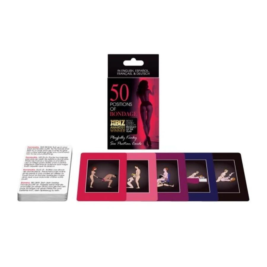 KHEPER GAMES - 50 POSIZIONI DI CARTE BONDAGE