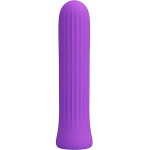 PRETTY LOVE - VIBRATORE STIMOLATORE BLANCHE LILLA