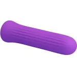 PRETTY LOVE - VIBRATORE STIMOLATORE BLANCHE LILLA