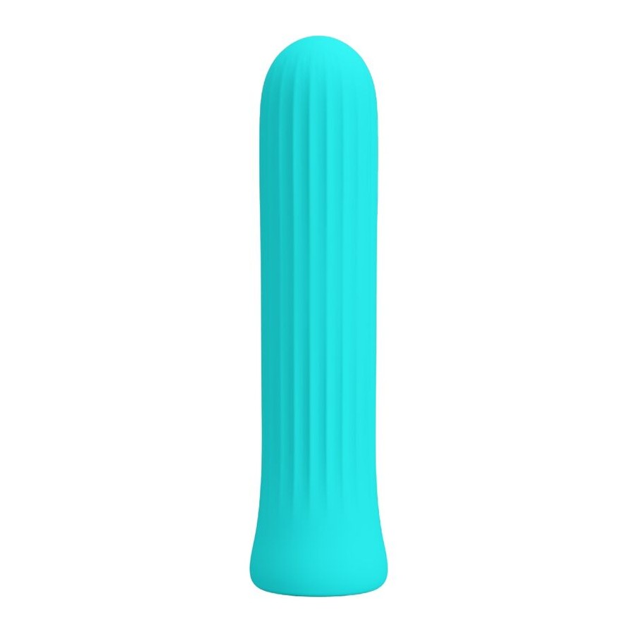 PRETTY LOVE - VIBRATEUR STIMULATEUR BLEU BLANCHE