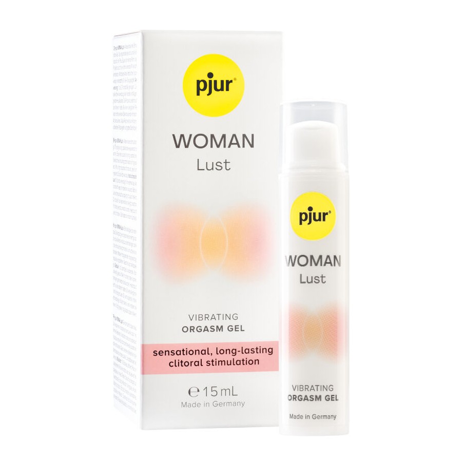 PJUR - WOMAN LUST GEL VIBRANTE PER ORGASMO 15 ML | Pasio