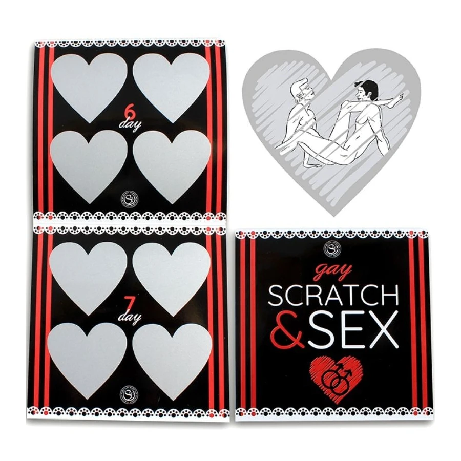 SECRETPLAY - GIOCO GRATTA E SESSO PER COPPIE GAY (ES/EN/FR/PT/DE)