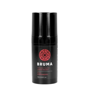 BRUMA - ЖИДКИЙ ВИБРАТОР УЛЬТРА-СКОЛЬЗЯЩАЯ КЛУБНИКА 15 МЛ