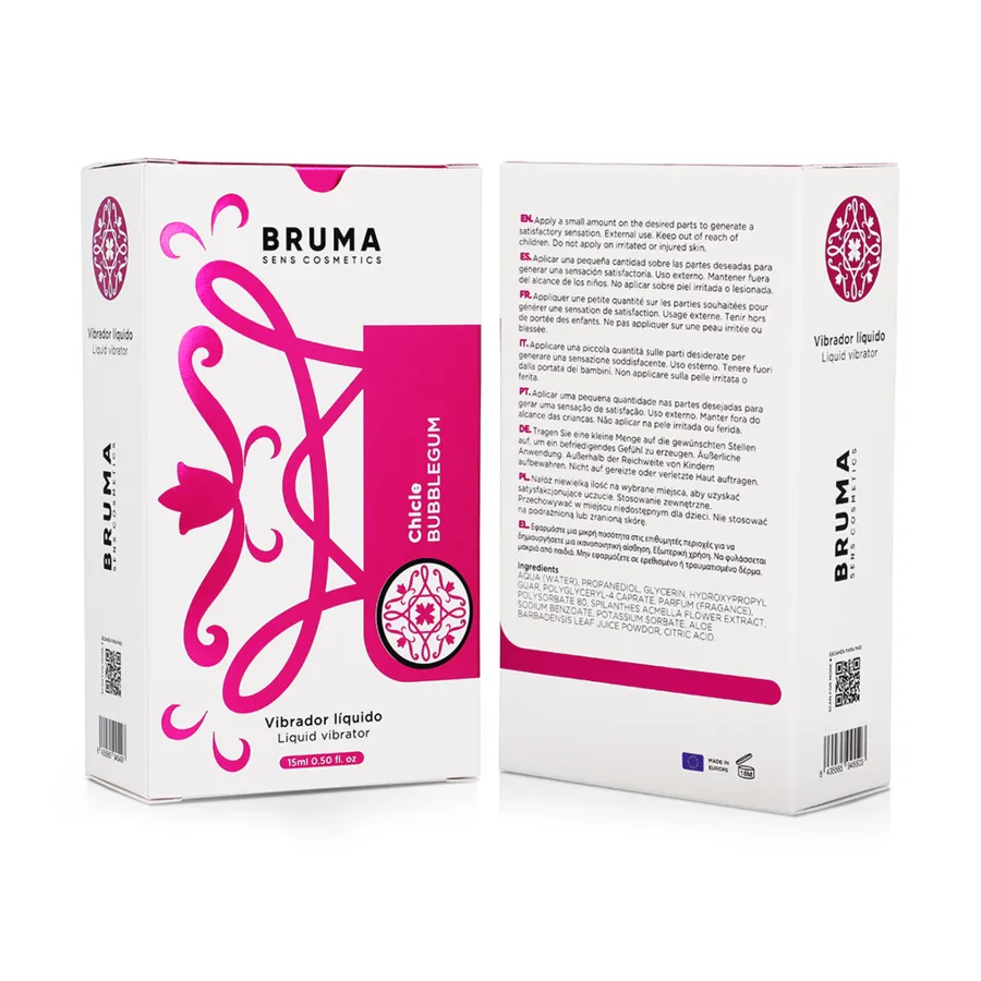 BRUMA - VIBRATORE LIQUIDO BUBBLEGUM ULTRA SCORREVOLE 15 ML