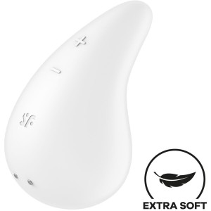 SATISFYER - VIBRATORE GOCCIA DI RUGIADA LAY-ON BLU