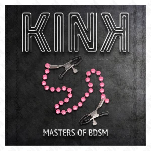 KINK - БАРУСНАЯ ЦЕПЬ ЗАЖИМЫ ДЛЯ СОСКОВ ФИОЛЕТОВЫЙ 30 СМ