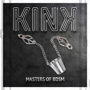 KINK - ЗАЖИМЫ ДЛЯ СОСКОВ С ВЕДРОМ СЕРЕБРЯНЫЕ